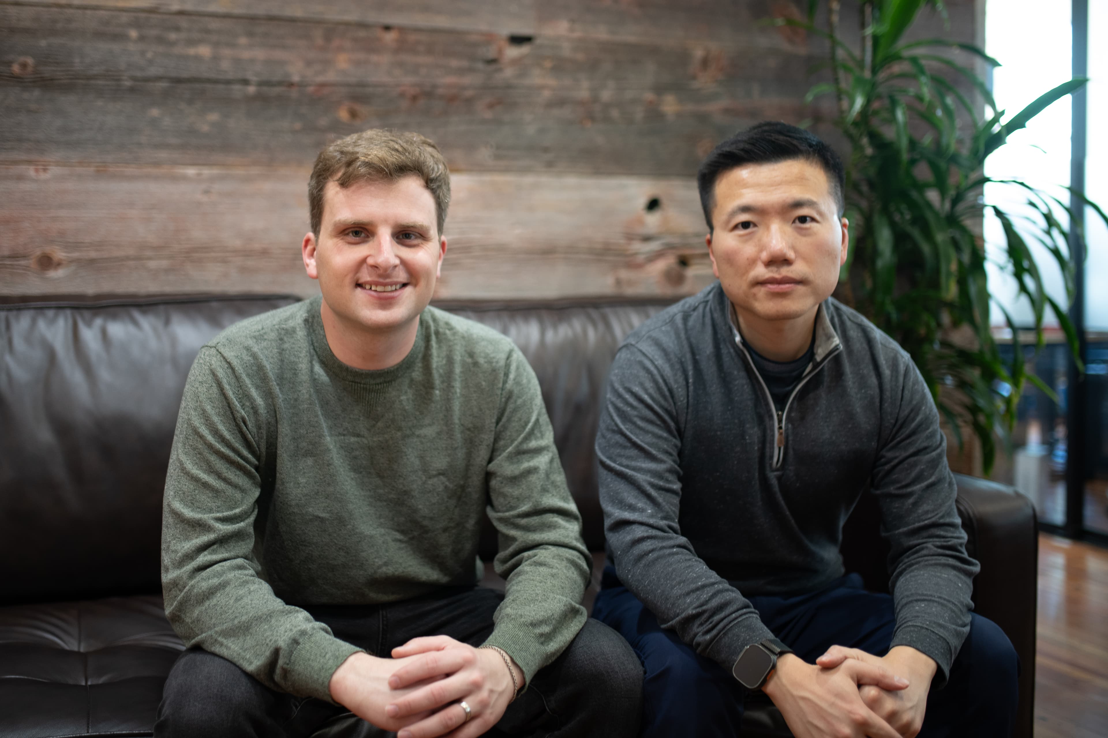 Secludy founders Ben Cerchio and Mingze He